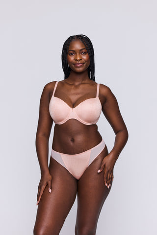 VENNERA Dusty Pink Unterlegter BH Herzform