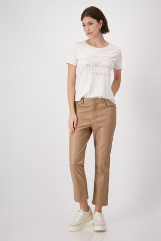 T-Shirt, creamy beige