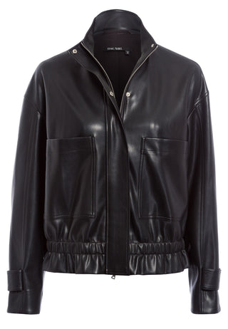 Jacke weichem veganen Leder