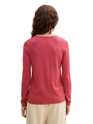 Pullover mit V-Ausschnitt