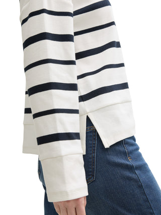 Ripp Langarmshirt mit Bio-Baumwolle