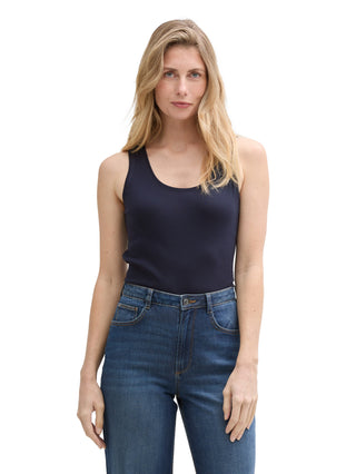 Basic Top mit Bio-Baumwolle