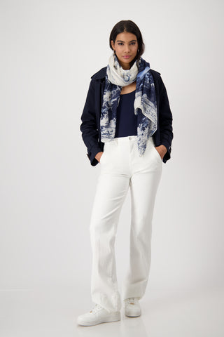 Schal, creamy beige