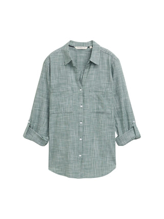 Bluse mit Brusttaschen
