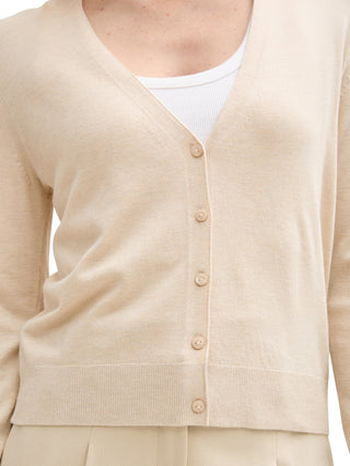 Cardigan mit V-Ausschnitt