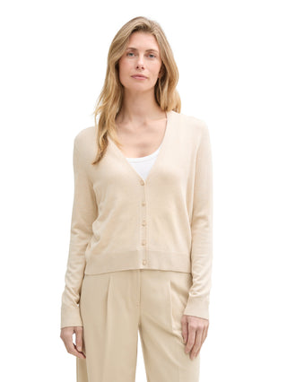 Cardigan mit V-Ausschnitt