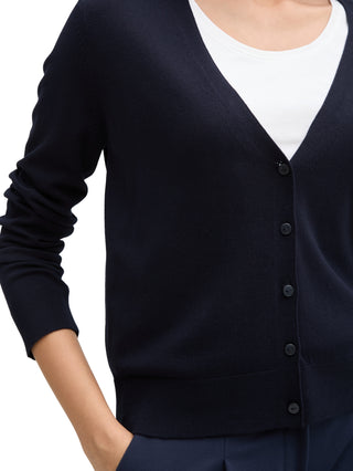 Cardigan mit V-Ausschnitt