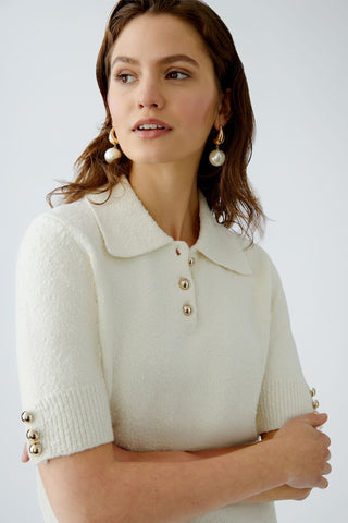 Polopullover Baumwollmischung
