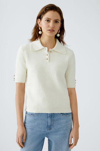 Polopullover Baumwollmischung