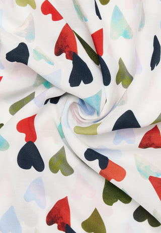 Bluse Viskose Kurzarm