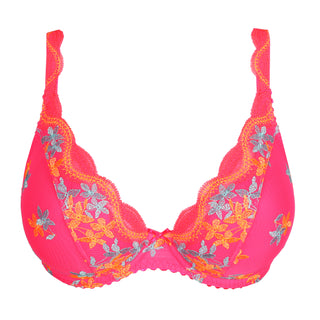 CALA LUNA Blogger Pink halb unterlegter BH tiefdek.