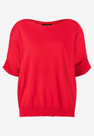 weiter Pullover  soft red  Frühjahrs-Kollektion