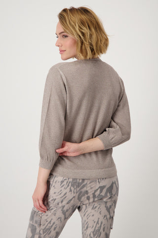 Pullover, dark linen
