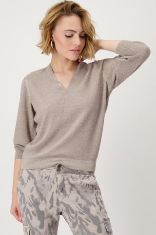 Pullover, dark linen