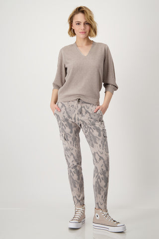 Pullover, dark linen