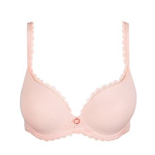 JADEI glossy pink Unterlegter BH Herzform