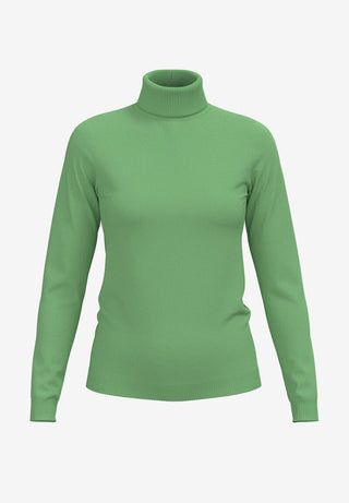 Rollkragenpullover  soft warm green  Frühjahrs-Kollektion