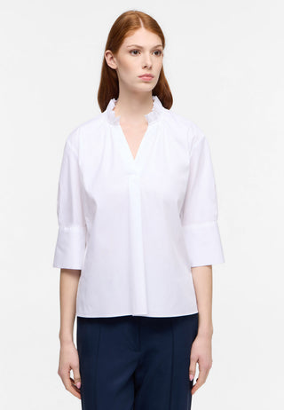 Signature Shirt Bluse Popeline 3/4-Arm