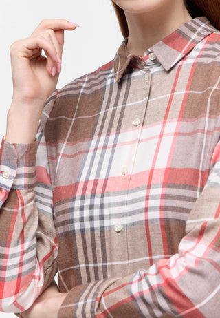 Bluse Flanell Langarm