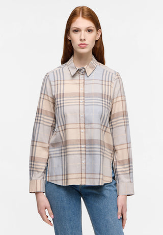 Bluse Flanell Langarm