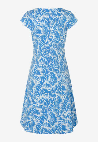 Printkleid  blau/weiß  Frühjahrs-Kollektion