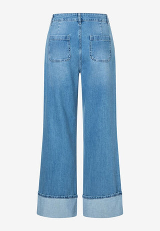 weite Jeans mit Aufschlag  Frühjahrs-Kollektion