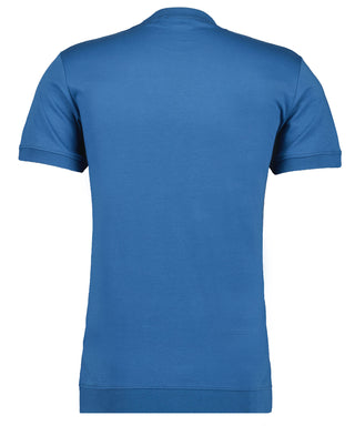 Pima T-Shirt Rundhals mit Bündchen