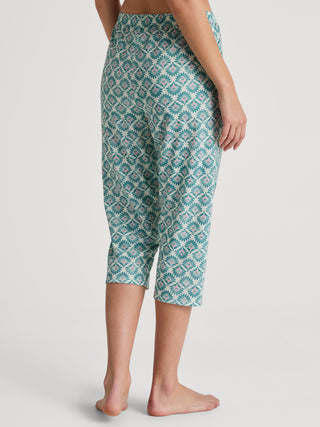 DAMEN Hose 3/4, bristol blue