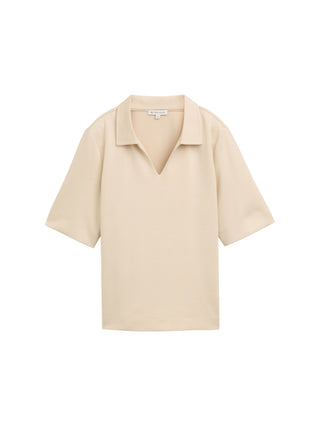 T-Shirt mit Polokragen