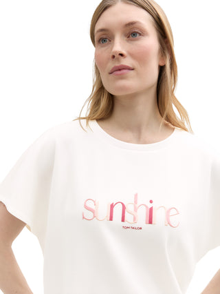 Loose Fit T-Shirt mit Print