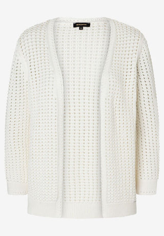 Ajour-Cardigan  ecru  Frühjahrs-Kollektion
