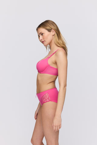 HELEEN hollywood pink Unterlegter BH Herzform
