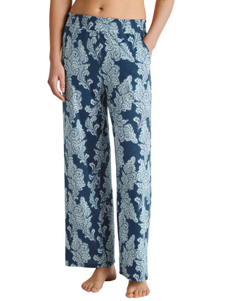 DAMEN Hose, deep dive petrol