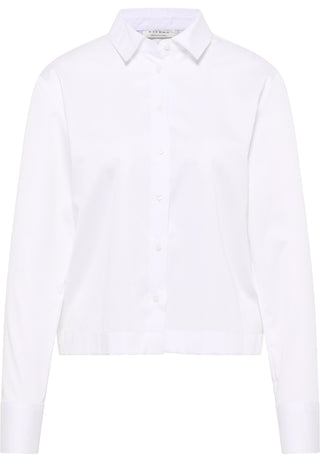 Satin Shirt Bluse Satingewebe Langarm