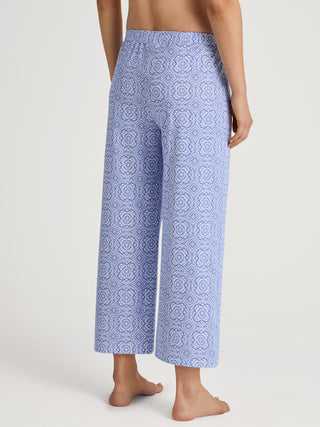 DAMEN Hose 7/8, hydrangea blue
