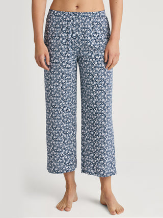 DAMEN Hose 7/8, peacoat blue