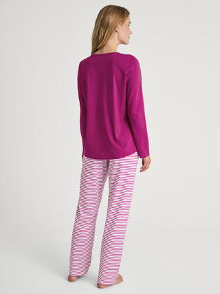 DAMEN Pyjama, orchid flower