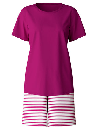 DAMEN Pyjama kurz, orchid flower