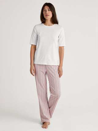 DAMEN Shirt kurzarm, star white