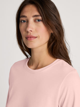 DAMEN Shirt langarm, pearl blush