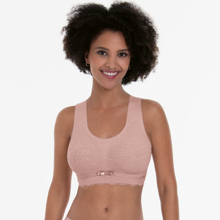 Bralette, rosewood