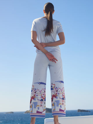 DAMEN Hose, harmony blue