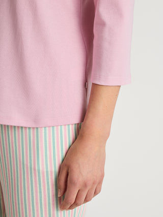DAMEN Shirt 3/4-Arm, cherry blossom