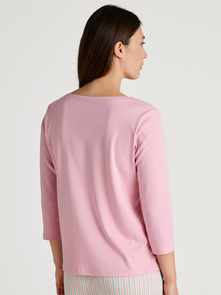 DAMEN Shirt 3/4-Arm, cherry blossom