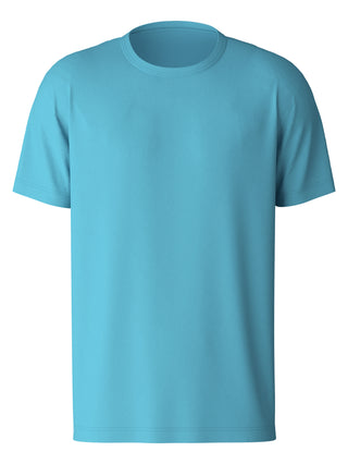 HERREN T-Shirt, bright blue