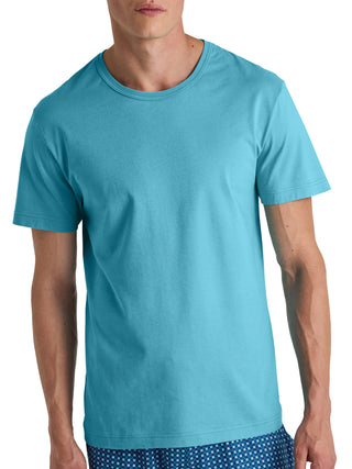 HERREN T-Shirt, bright blue