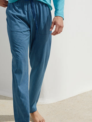 HERREN Hose, ocean blue
