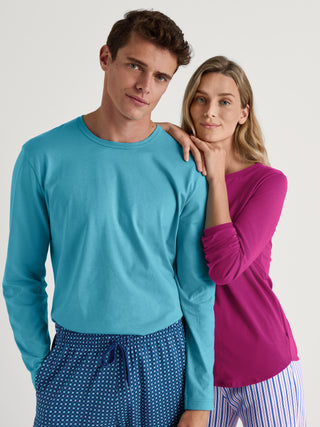 HERREN Hose, ocean blue