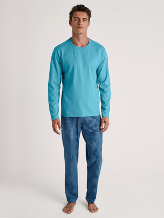 HERREN Hose, ocean blue