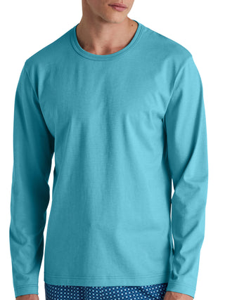 HERREN Shirt langarm, bright blue